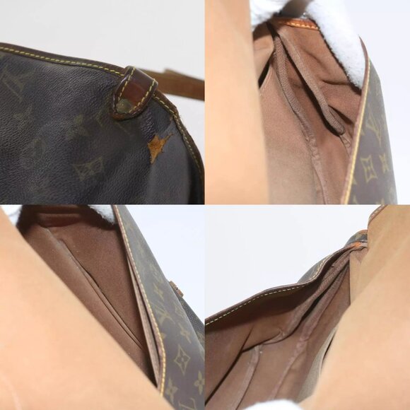 LOUIS VUITTON Monogram Saumur 30 Shoulder Bag M42256 LV Auth bs9057 - Picture 13 of 15